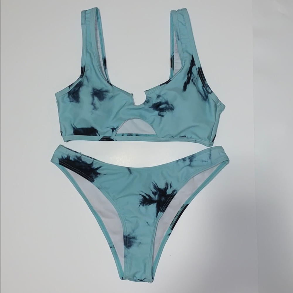 Tie dye swim suit